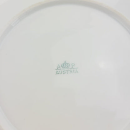 AP Austria Bridal Rose Tapestry Salad Plate, Set of 2