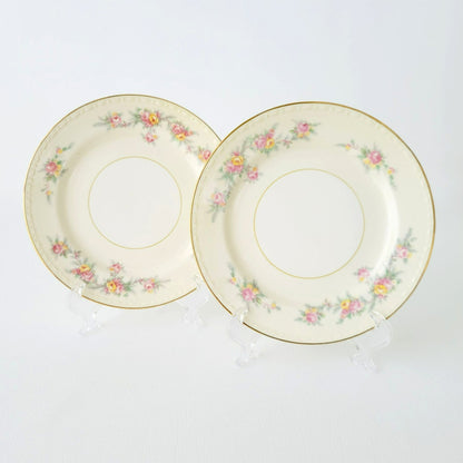 Homer Laughlin Georgian Bread Plate, Set of 2, c.1952 USA