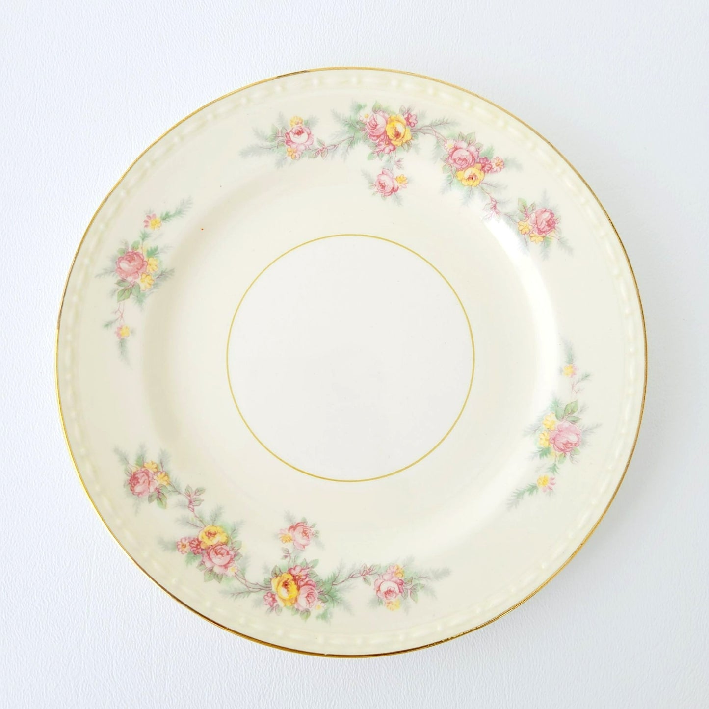 Homer Laughlin Georgian Bread Plate, Set of 2, c.1952 USA