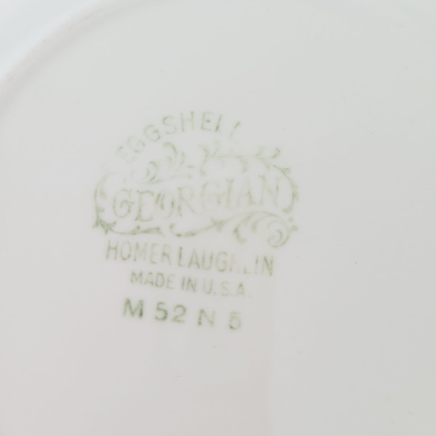 Homer Laughlin Georgian Bread Plate, Set of 2, c.1952 USA