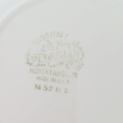 Homer Laughlin Georgian Bread Plate, Set of 2, c.1952 USA