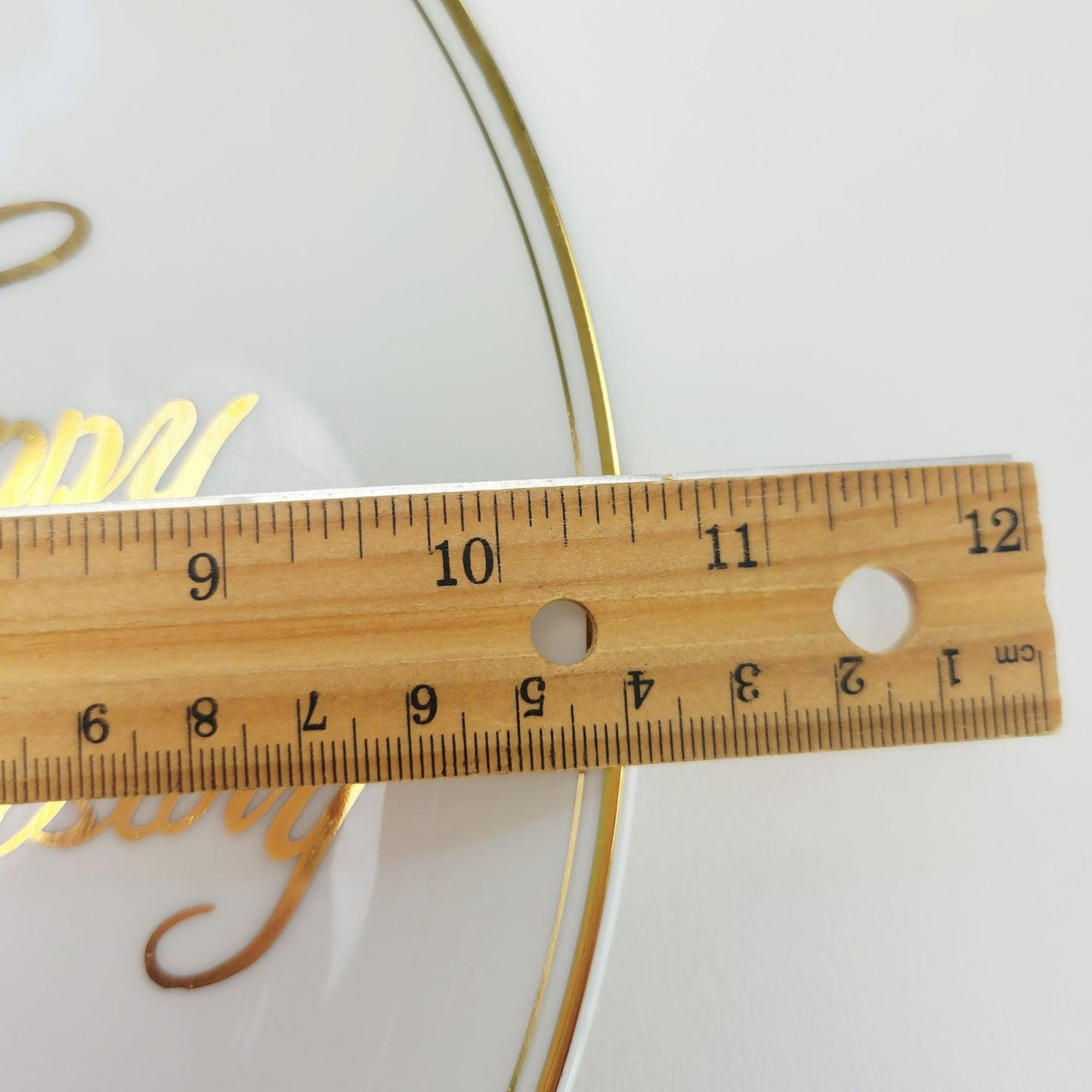 Vintage Happy Anniversary Plate, by Cameron Japan