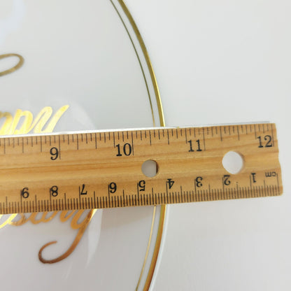 Vintage Happy Anniversary Plate, by Cameron Japan