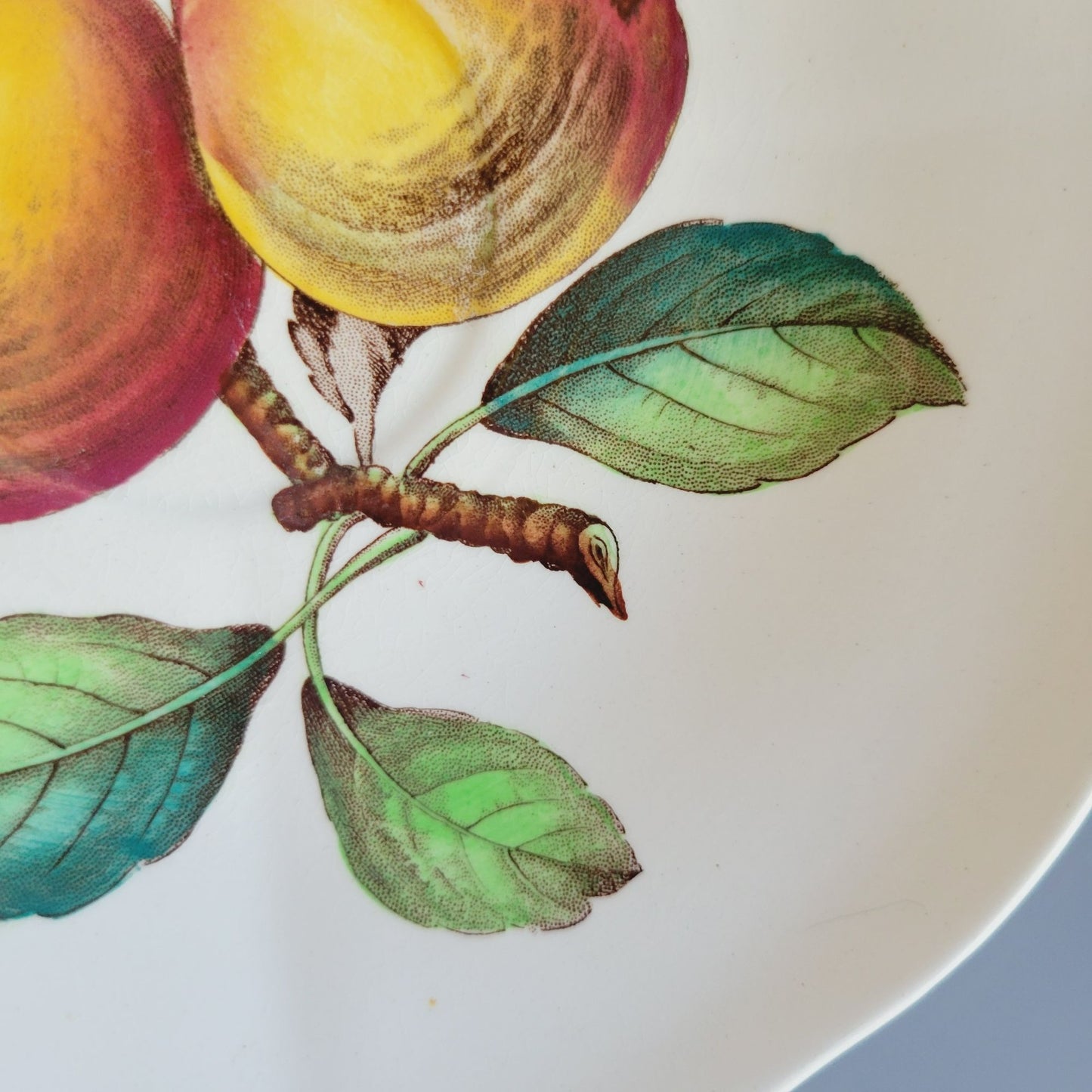 Spode Apple Saucer Set of 4, c.1962-64 England