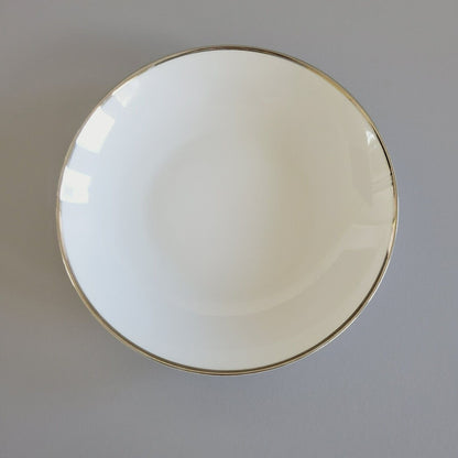 Johann Haviland Wedding Ring Coupe Soup Bowl Platinum Trim c.1960s Germany