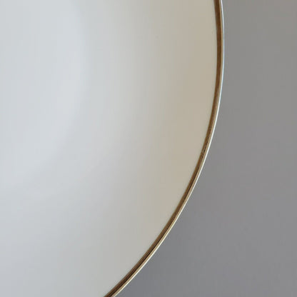 Johann Haviland Wedding Ring Coupe Soup Bowl Platinum Trim c.1960s Germany