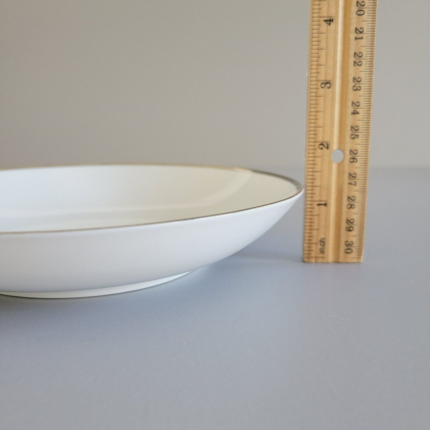 Johann Haviland Wedding Ring Coupe Soup Bowl Platinum Trim c.1960s Germany