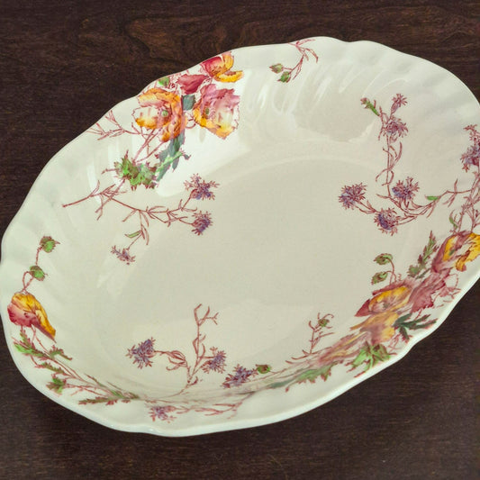 Royal Doulton "Sherborne" Oval Serving Bowl,  c.1938-1961 England