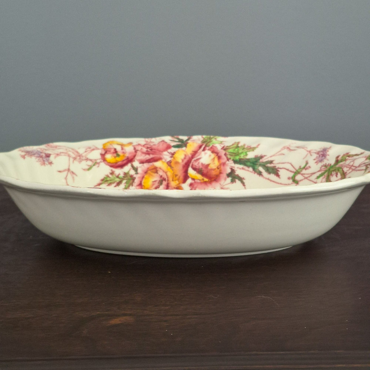 Royal Doulton "Sherborne" Oval Serving Bowl,  c.1938-1961 England
