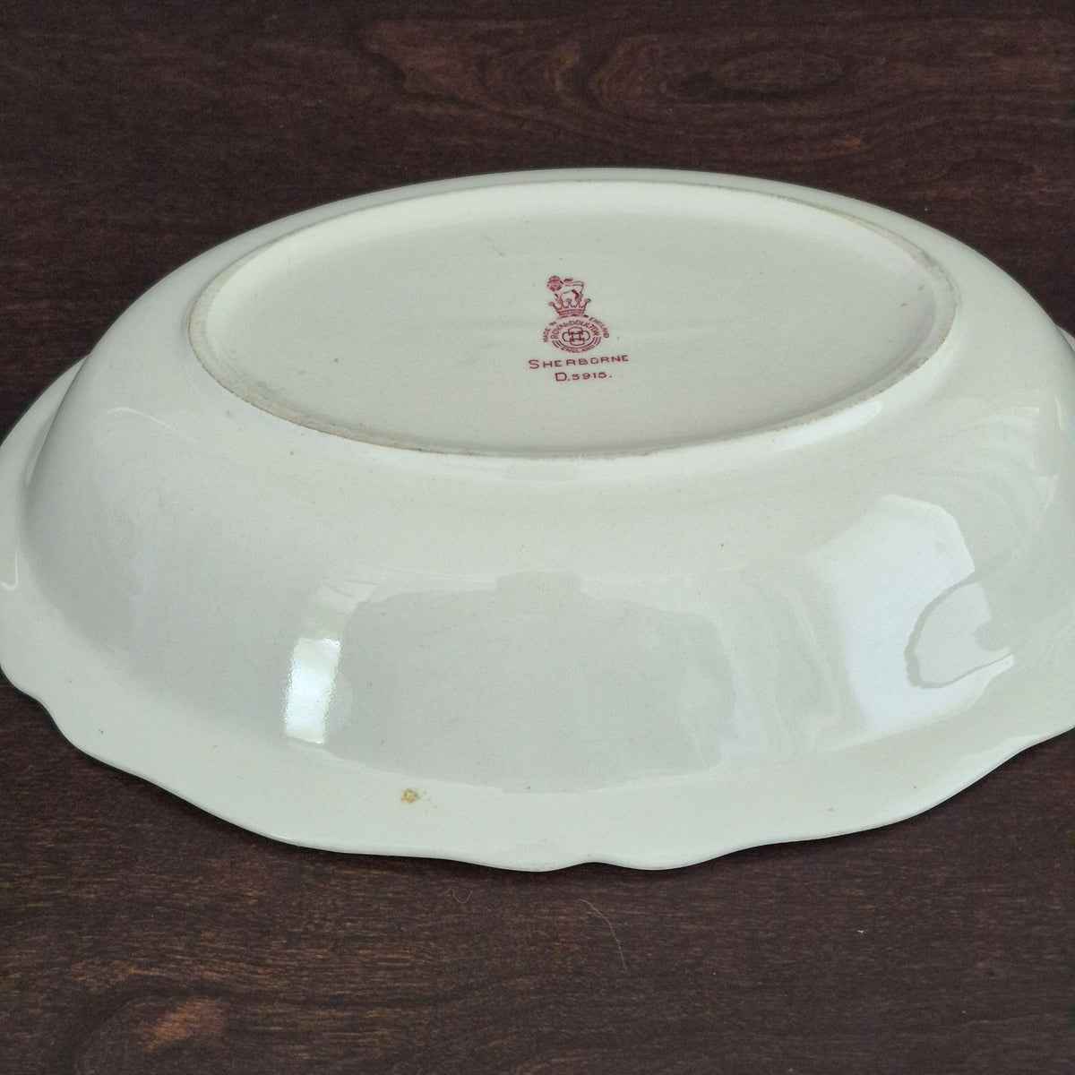 Royal Doulton "Sherborne" Oval Serving Bowl,  c.1938-1961 England