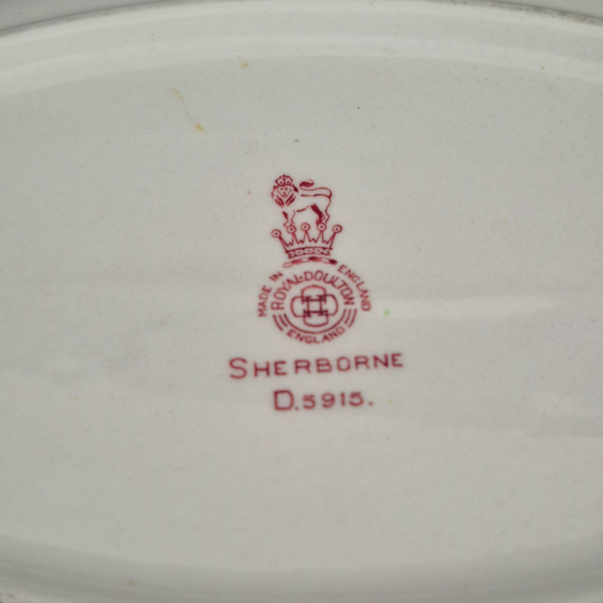 Royal Doulton "Sherborne" Oval Serving Bowl,  c.1938-1961 England