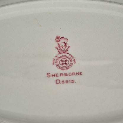 Royal Doulton "Sherborne" Oval Serving Bowl,  c.1938-1961 England