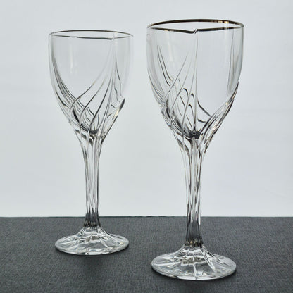 Lenox "Debut Platinum" Crystal Goblet, Set of 2