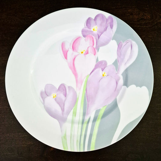 Mikasa "Spring Crocus" Serving Platter, c.1984-87 Japan