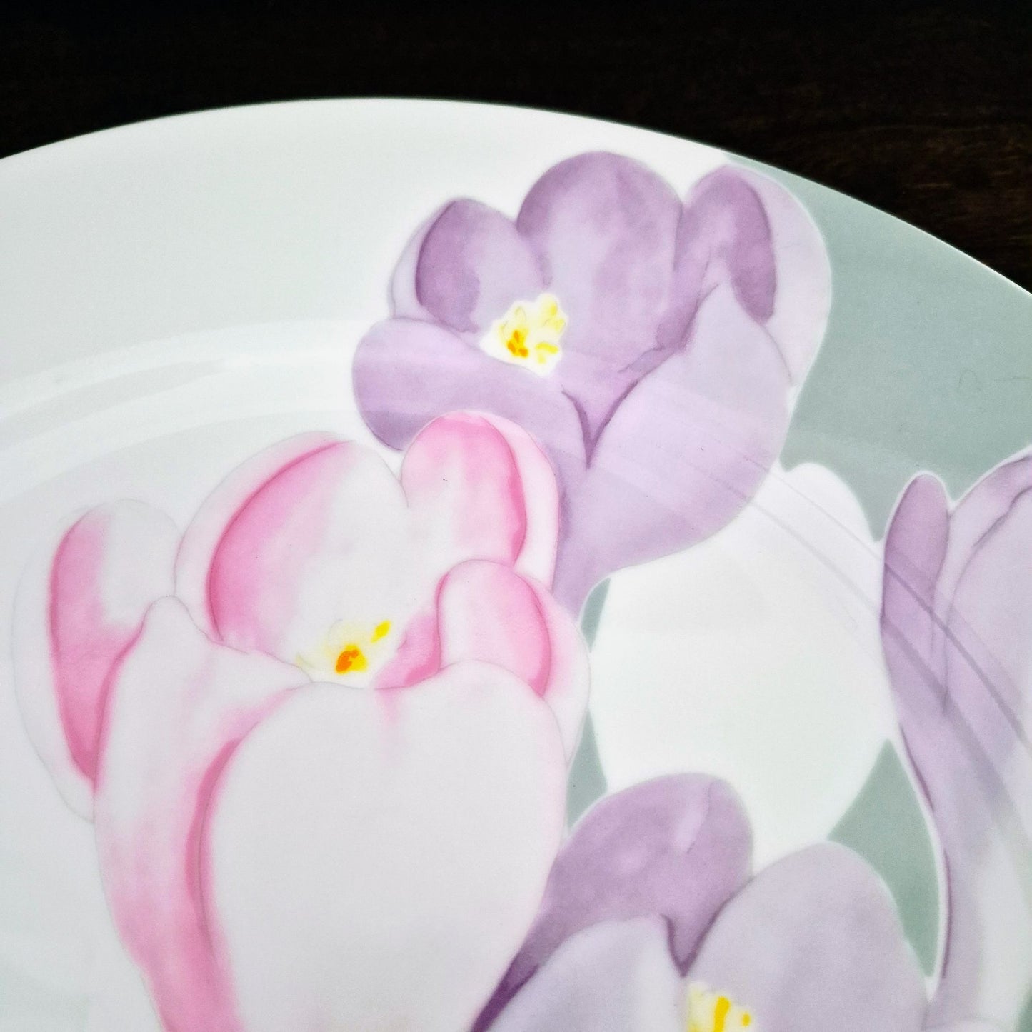 Mikasa "Spring Crocus" Serving Platter, c.1984-87 Japan