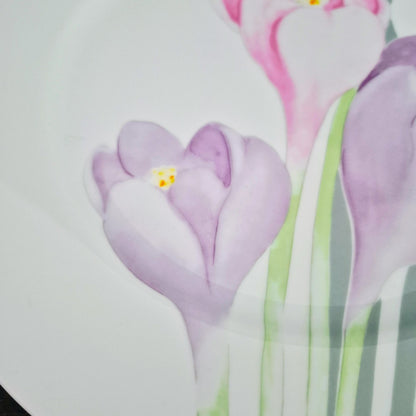 Mikasa "Spring Crocus" Serving Platter, c.1984-87 Japan