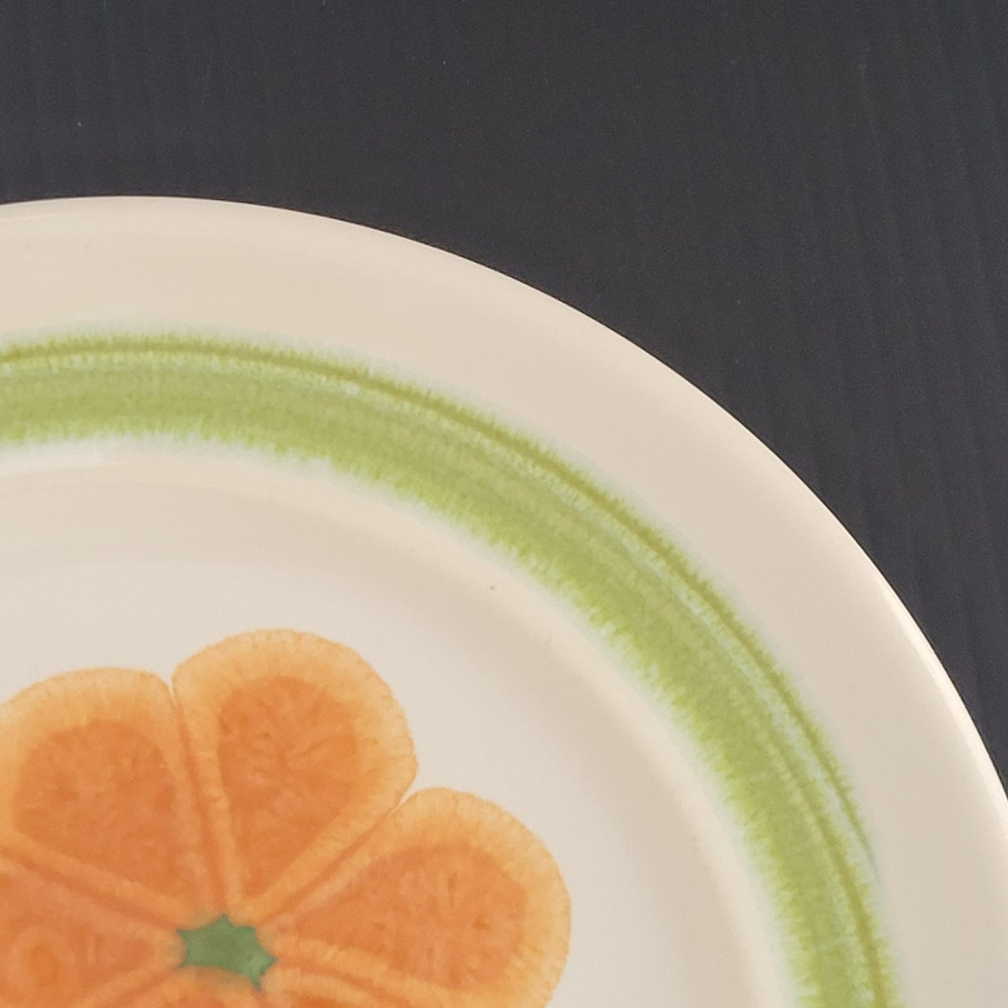 Franciscan Floral Bread Plate, Set of 2, c.1970s USA