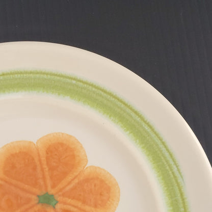 Franciscan Floral Bread Plate, Set of 2, c.1970s USA