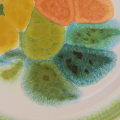 Franciscan Floral Bread Plate, Set of 2, c.1970s USA