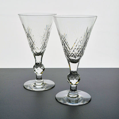 Seneca Crystal Goblet Set, USA Made