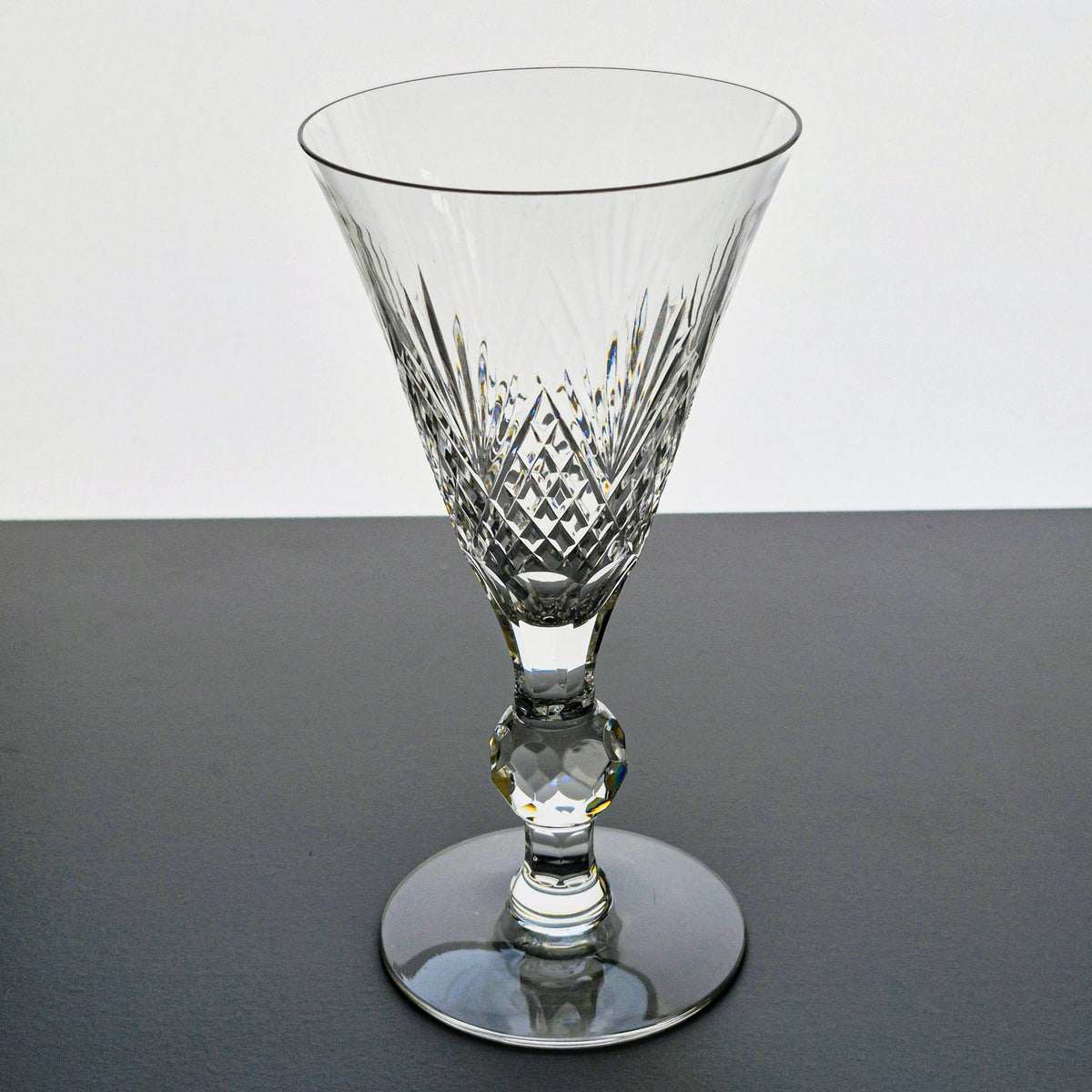 Seneca Crystal Goblet Set, USA Made