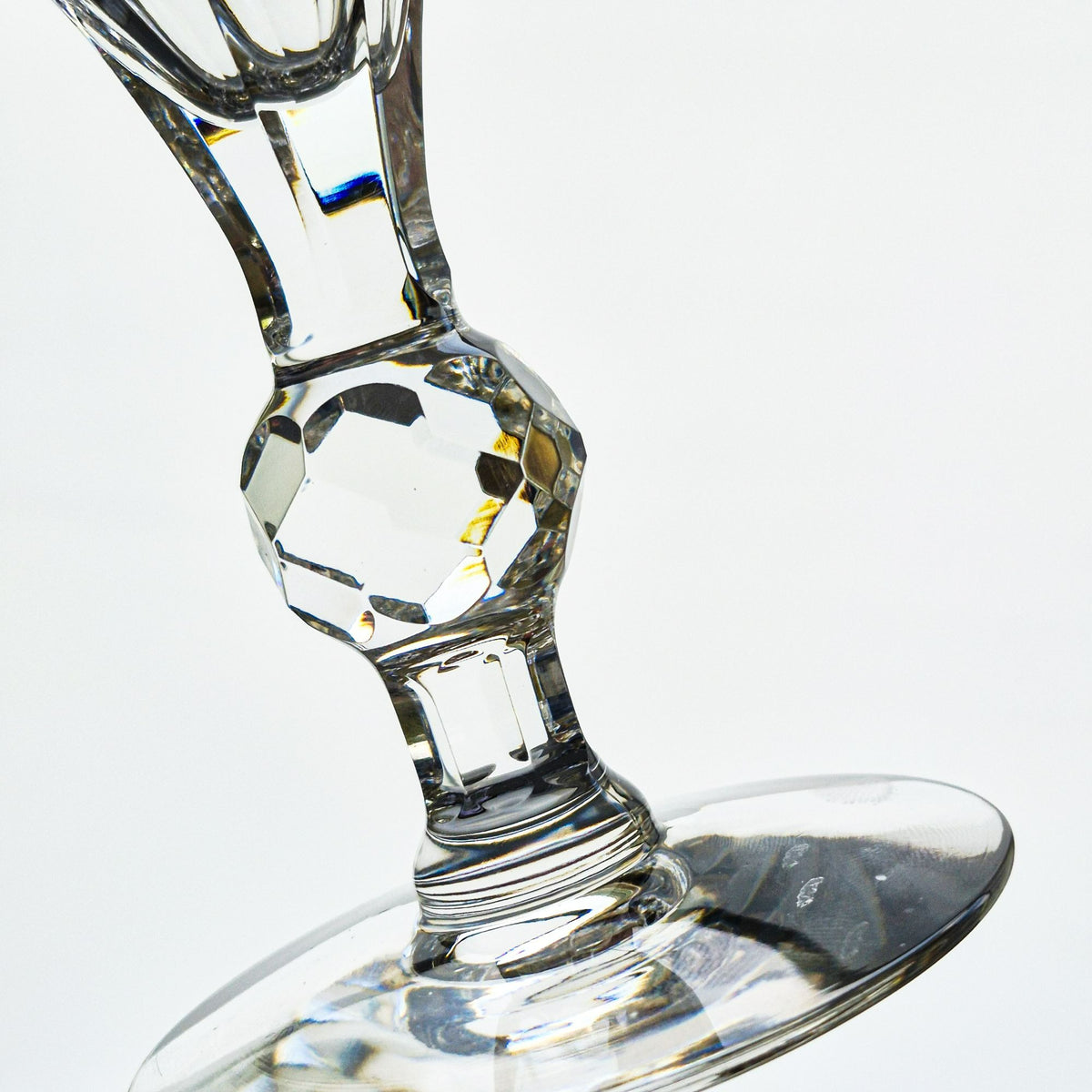 Seneca Crystal Goblet Set, USA Made
