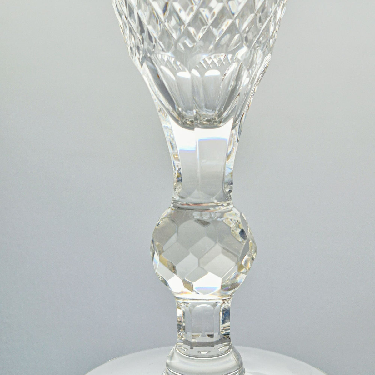 Seneca Crystal Goblet Set, USA Made