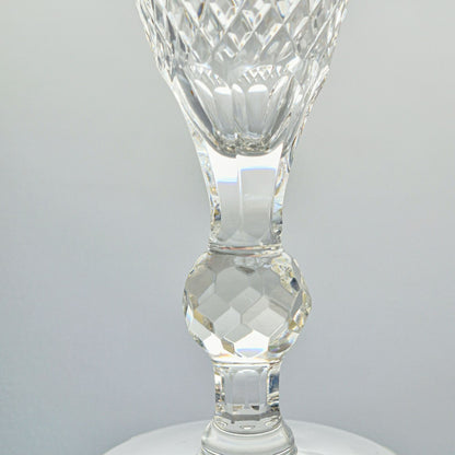 Seneca Crystal Goblet Set, USA Made