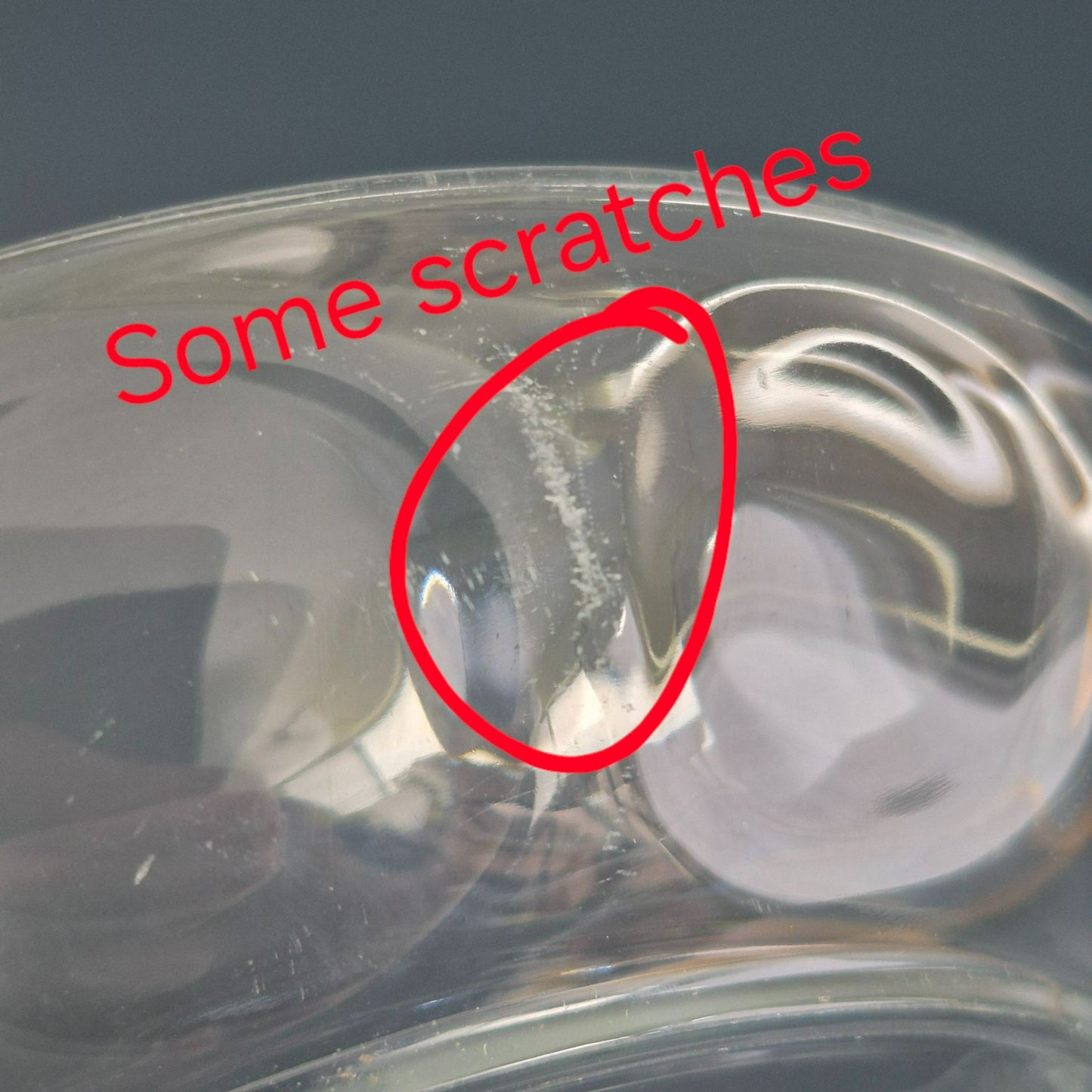 Arcoroc Thumbprint Individual Salad Bowl, Set of 2, Made in France