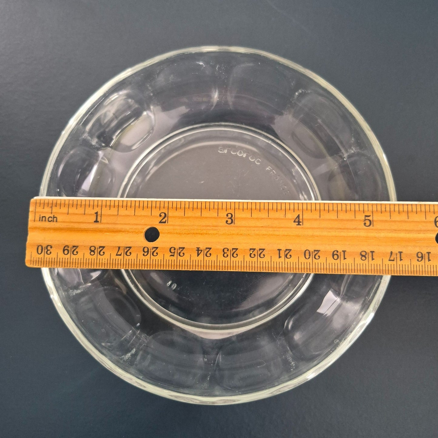 Arcoroc Thumbprint Individual Salad Bowl, Set of 2, Made in France