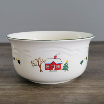 Pfaltzgraff Snow Village All Purpose Bowl, c.1990s