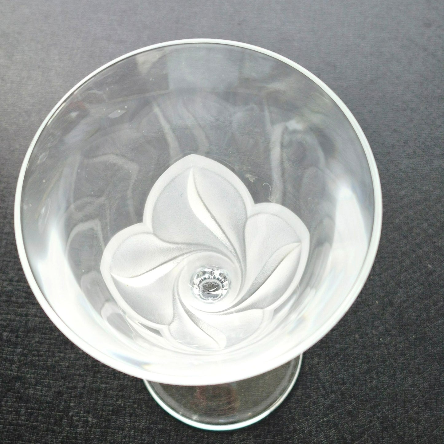 Cristal D'Arques "Florence" Crystal Goblet Set of 2, c.1989-2012 France