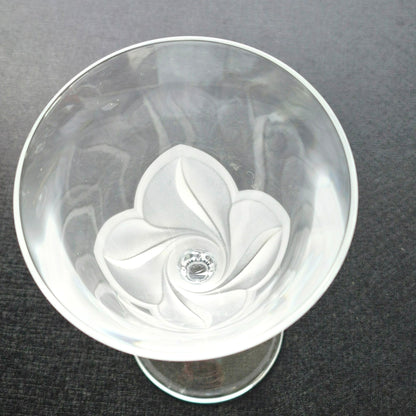 Cristal D'Arques "Florence" Crystal Goblet Set of 2, c.1989-2012 France