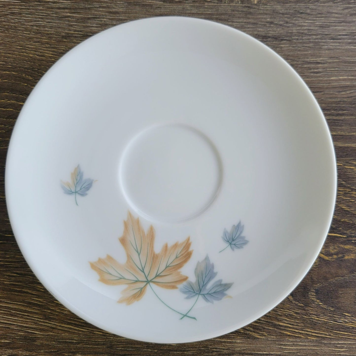 Noritake Maplewood Teacup & Saucer, 2 Sets, c.1960s Japan