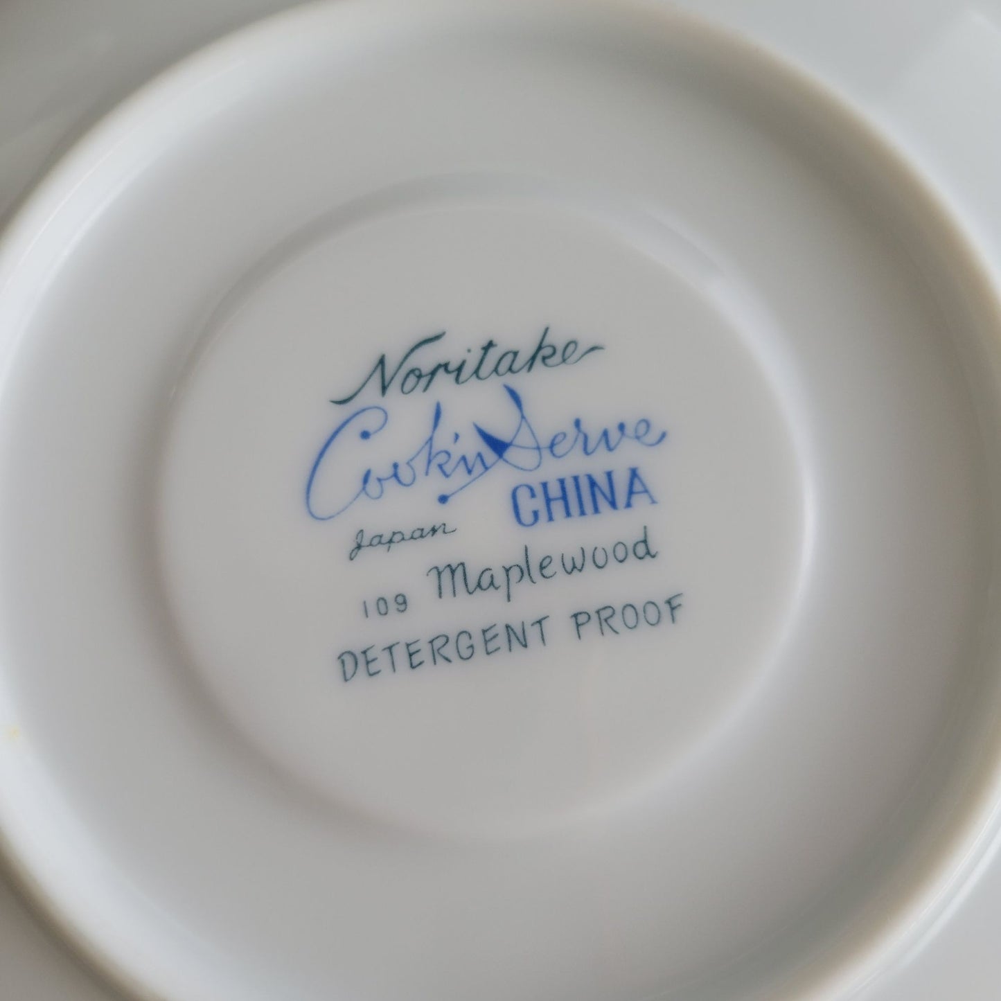Noritake Maplewood Teacup & Saucer, 2 Sets, c.1960s Japan