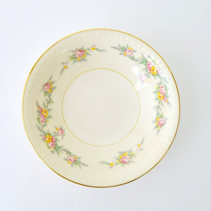 Homer Laughlin Eggshell Georgian Dessert Bowl Set of 2, c.1953 USA