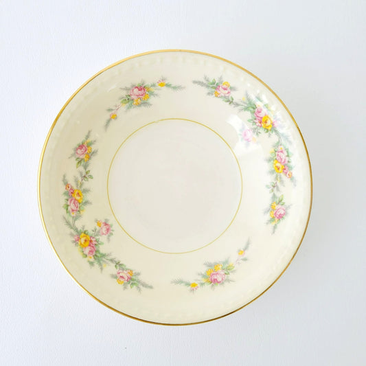 Homer Laughlin Eggshell Georgian Dessert Bowl Set of 2, c.1953 USA