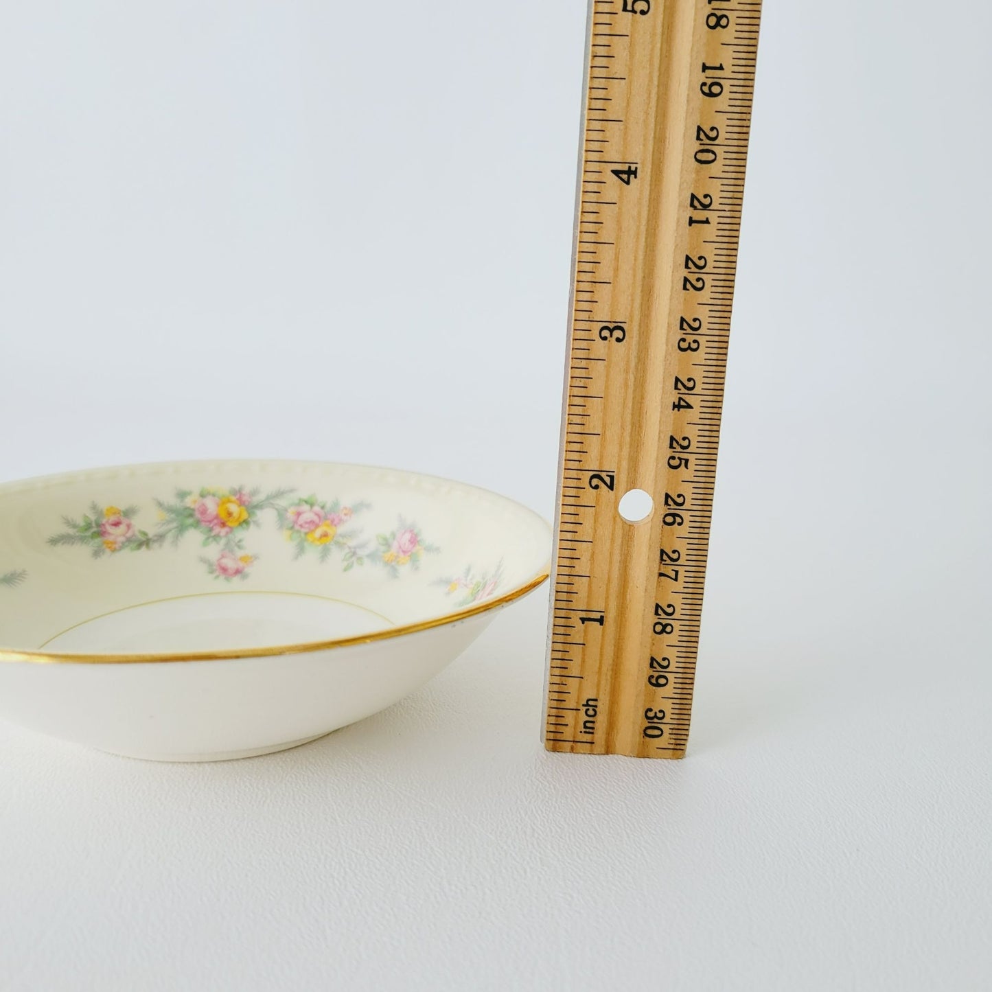 Homer Laughlin Eggshell Georgian Dessert Bowl Set of 2, c.1953 USA