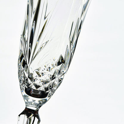 Cristal de Flandre "Salzburg" Crystal Fluted Champagne Set, Made in France