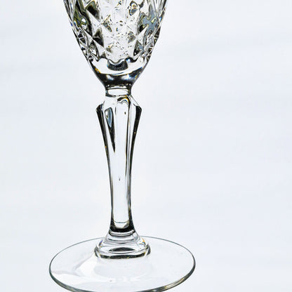 Cristal de Flandre "Salzburg" Crystal Fluted Champagne Set, Made in France