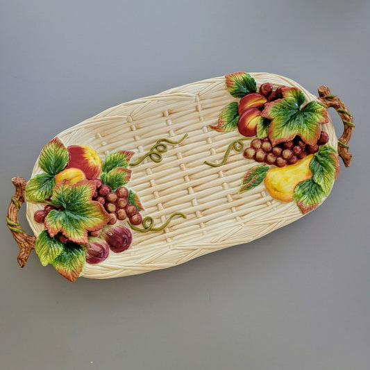 Fitz & Floyd Country Gourmet 20" Serving Platter