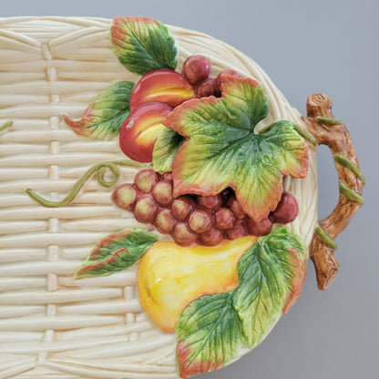 Fitz & Floyd Country Gourmet 20" Serving Platter
