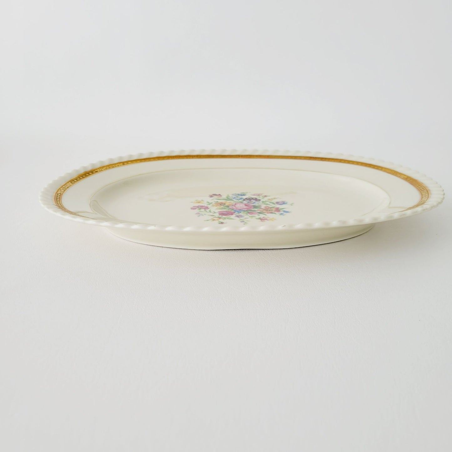 K&A Krautheim 12" Oval Platter La Marquise, Selb Bavaria Germany