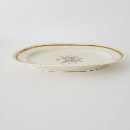 K&A Krautheim 12" Oval Platter La Marquise, Selb Bavaria Germany