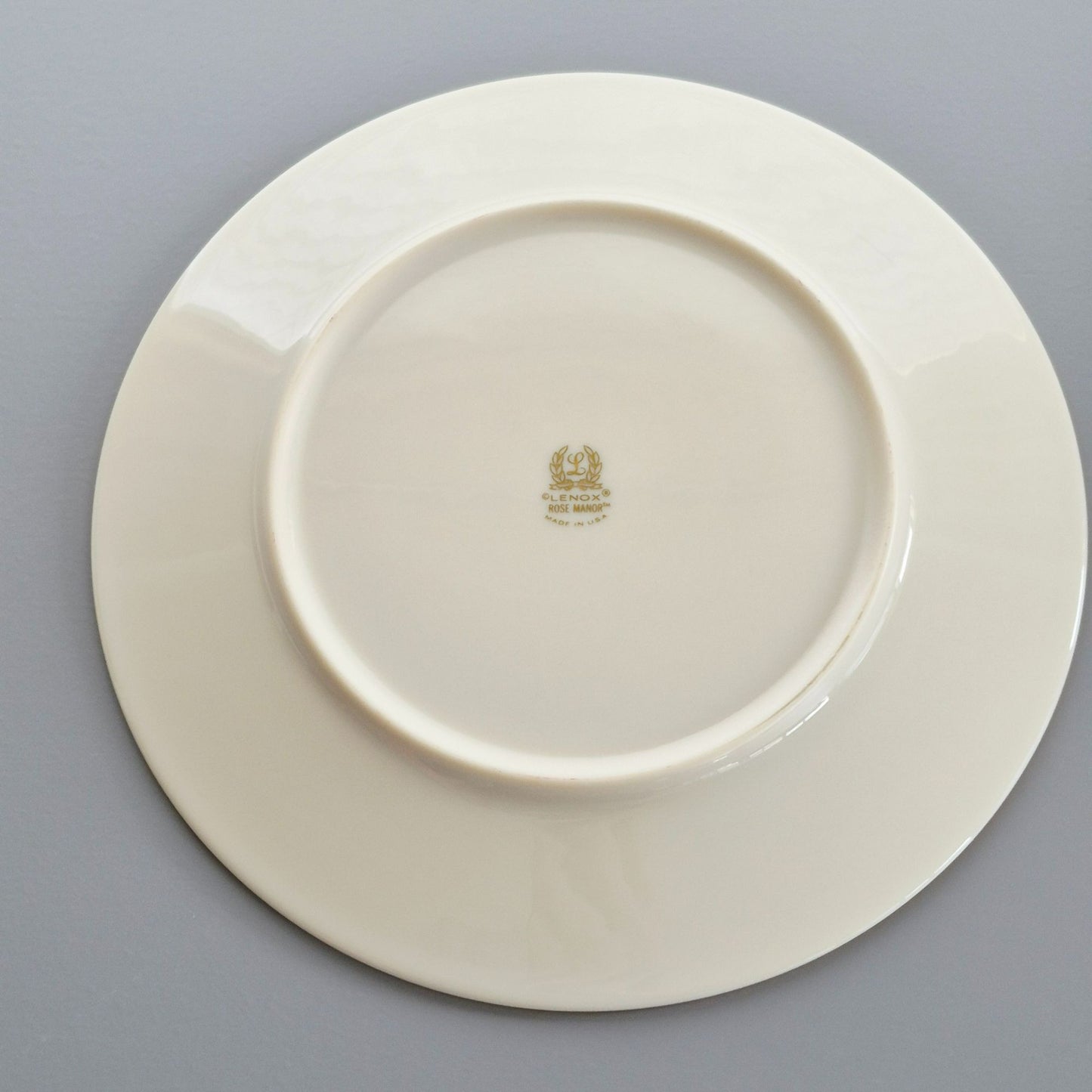Lenox "Rose Manor Pink" Salad Plate, Set of 2, c.1985-99 USA