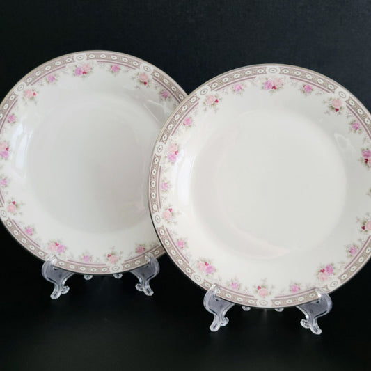 Royal Doulton Elegance Salad Plate, Set of 2, 1980s Vogue Collection