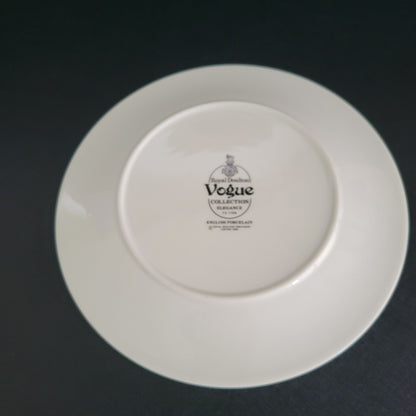 Royal Doulton Elegance Salad Plate, Set of 2, 1980s Vogue Collection