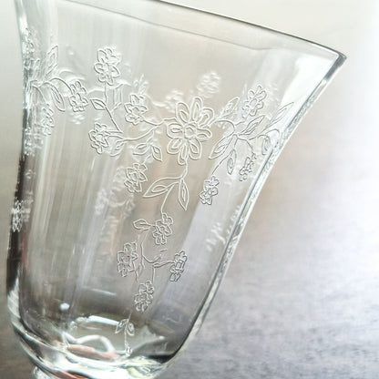 Lenox "Castle Garden" Wine Glass Set, c.1975-92 USA