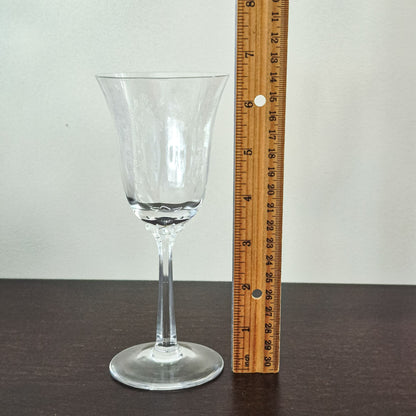 Lenox "Castle Garden" Wine Glass Set, c.1975-92 USA