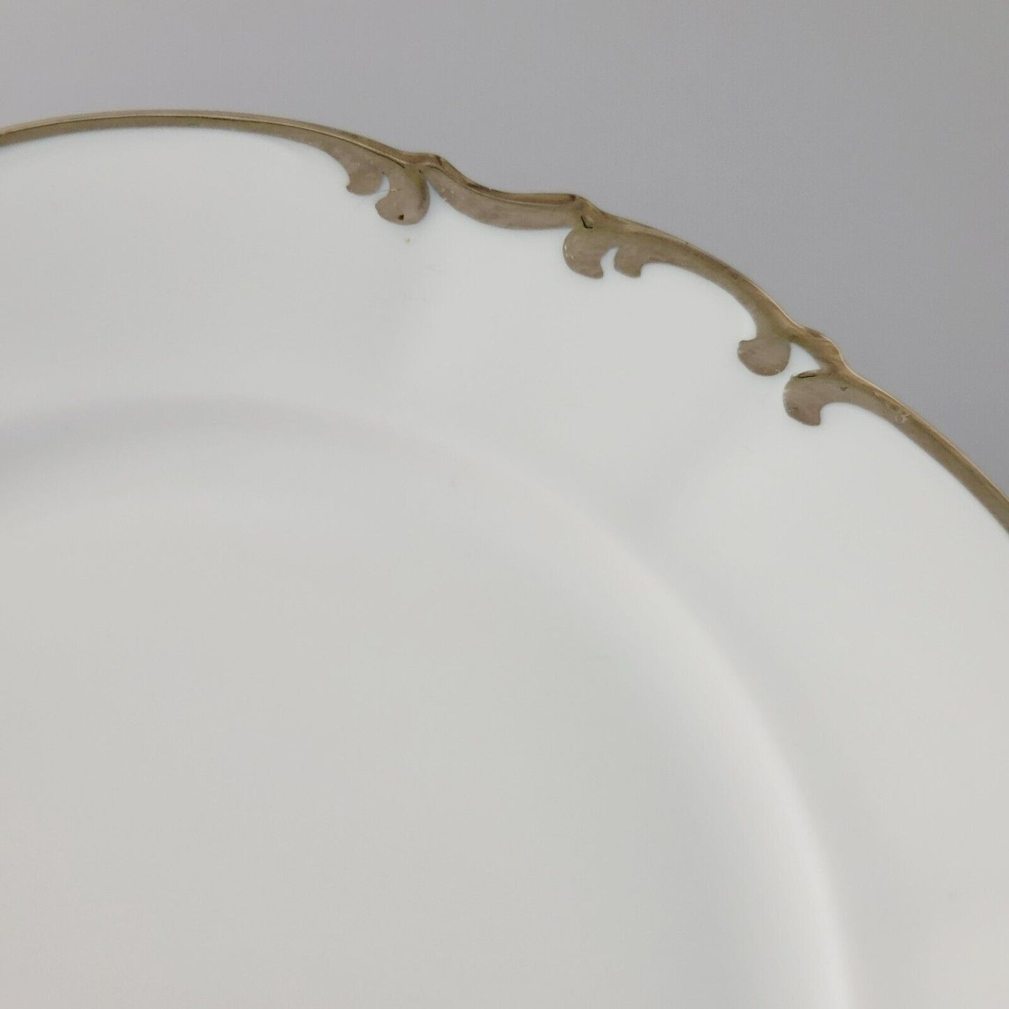 Hutschenreuther Revere Bread Plate, Heavy Platinum Trim, Made in Germany